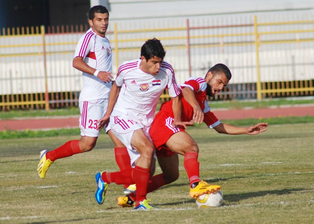 من منافسات الدوري السوري لكرة القدم