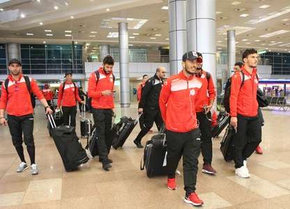 من وصول منتخب تونس أمس للقاهرة