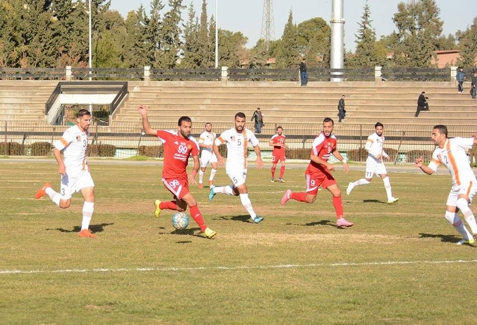 جانب من مباراة الجيش والوحدة