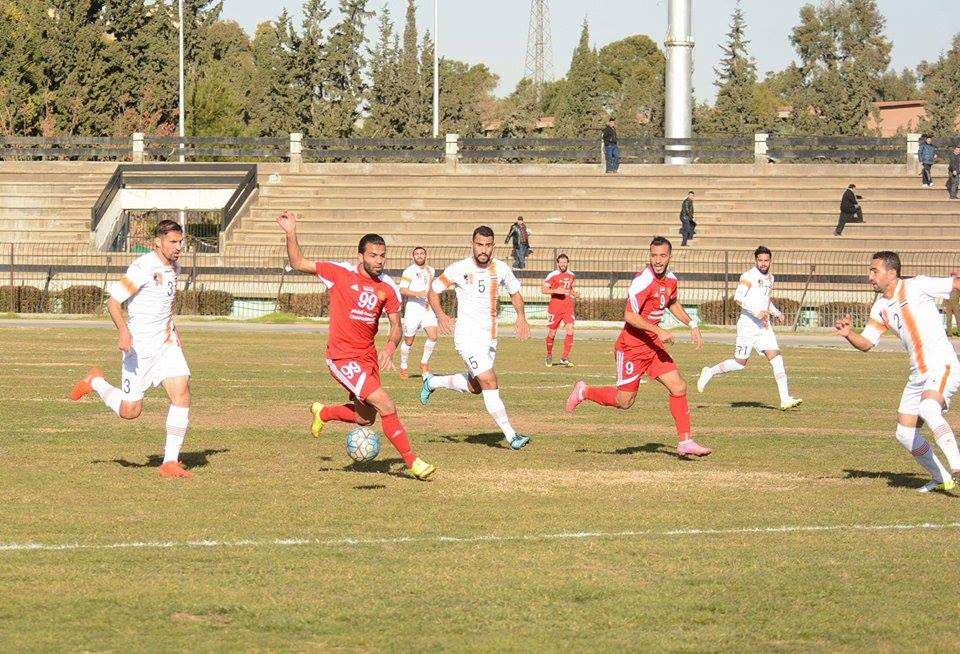 جانب من مباراة الجيش والوحدة