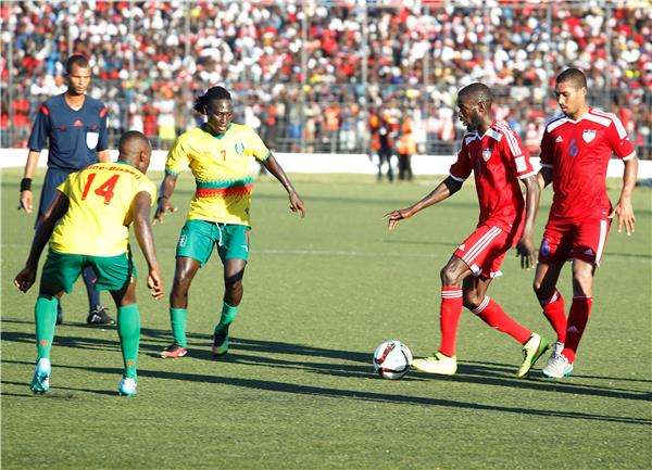 لقطة من مباريات منتخب غينيا بيساو