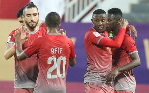 فرحة لاعبي لوخيا