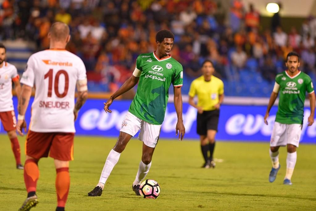 جانب من المباراة