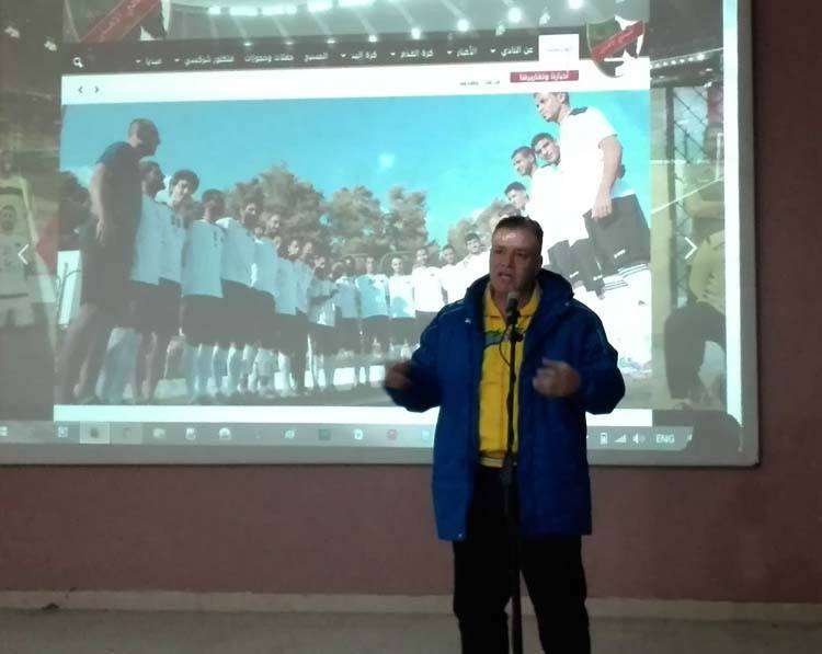 ​من حفل تدشين الموقع