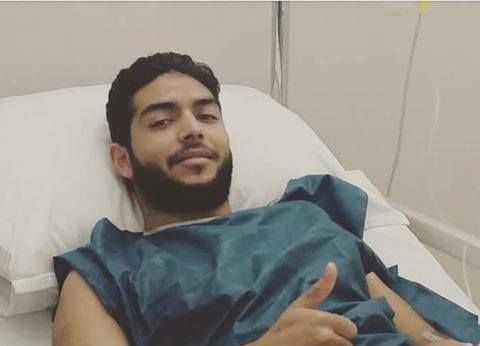 أسامة الحسيني بعد إجراء العملية