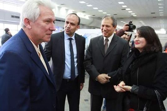 جانب من توديع المنتخب التونسي