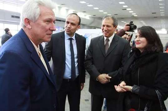 جانب من توديع المنتخب التونسي