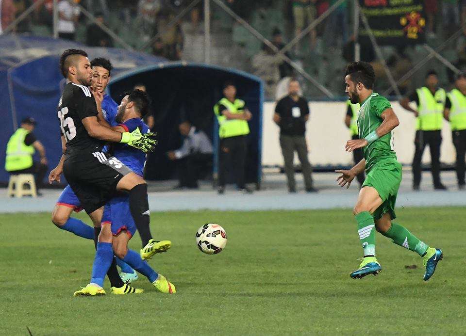 جانب من المباراة