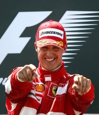 مايكل شوماخر أسطورة سباقات سيارات فورمولا­1