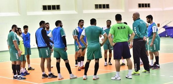 صورة أرشيفية للمنتخب السعودي لكرة اليد