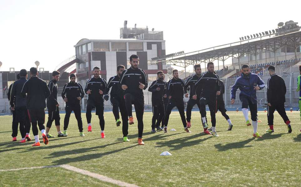 جانب من تدريب المنتخب