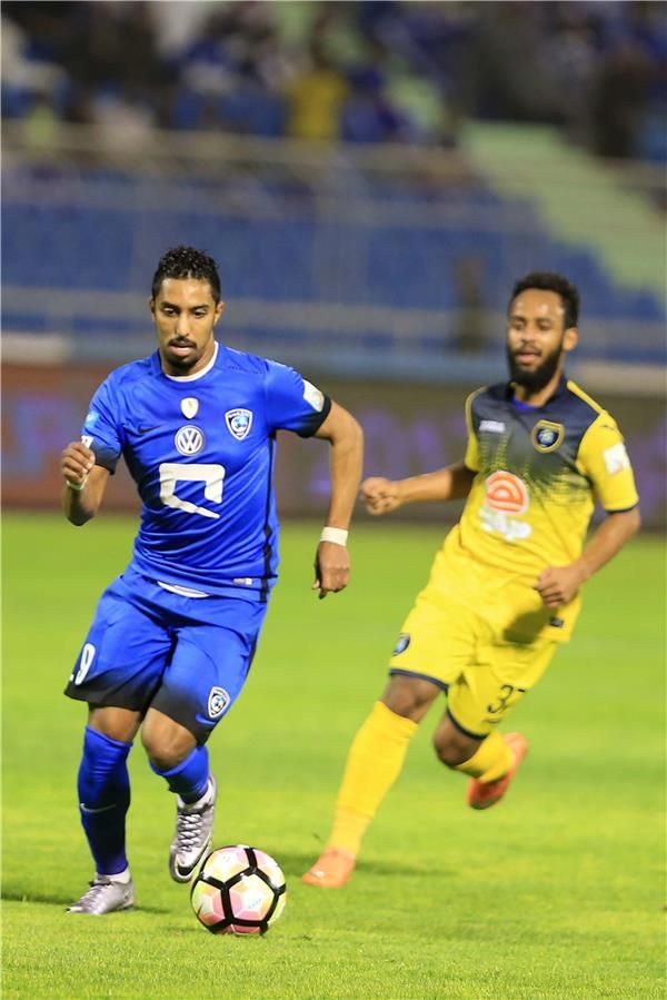 من مباراة الهلال والتعاون بالدوري