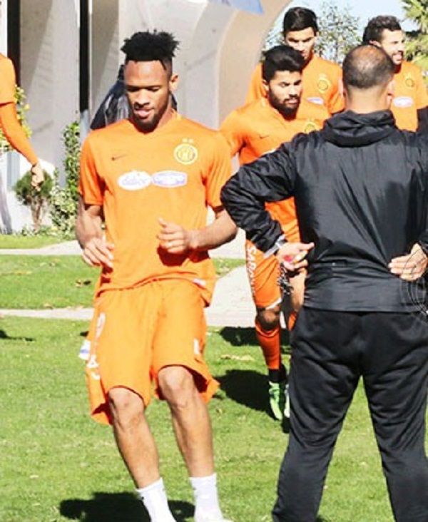 جانب من تدريبات الترجي اليوم في المغرب