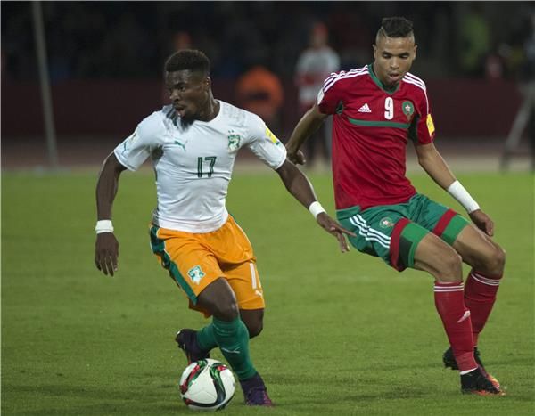 مباراة سابقة للمنتخب المغربي