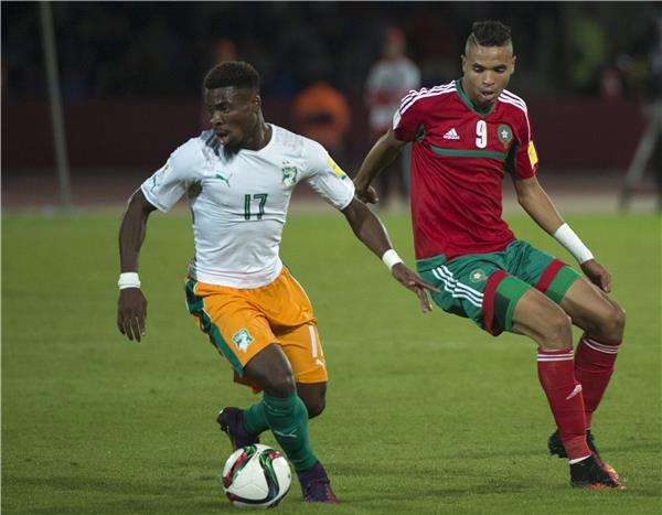 مباراة سابقة للمنتخب المغربي