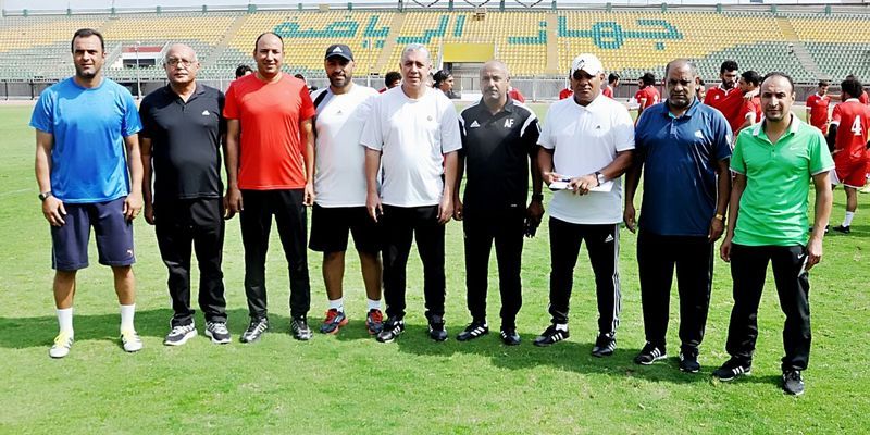 الجهاز الفني لمنتخب مصر العسكري