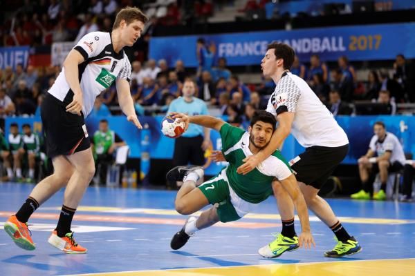 من مباراة السعودية وألمانيا