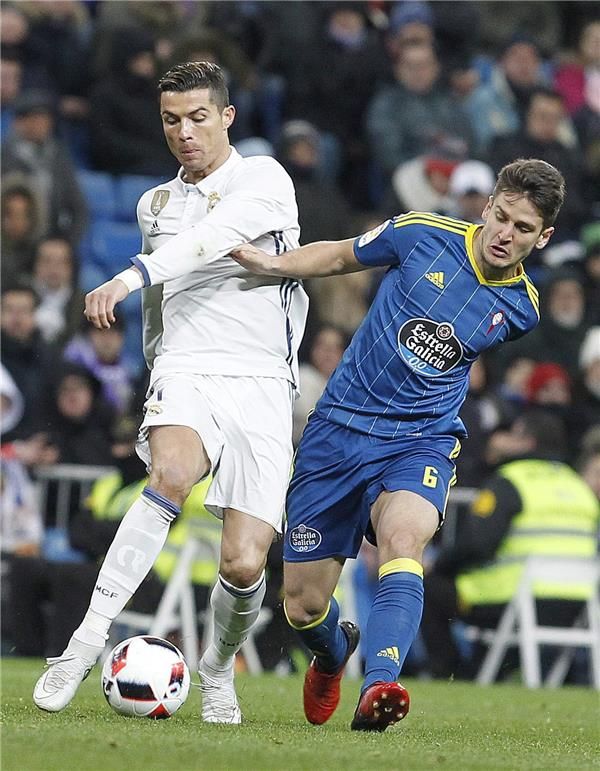 جانب من مباراة ريال مدريد وسلتا فيجو