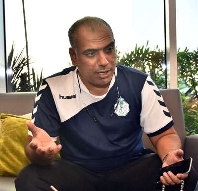 مدير المنتخب السعودي لكرة اليد محمد القرشي