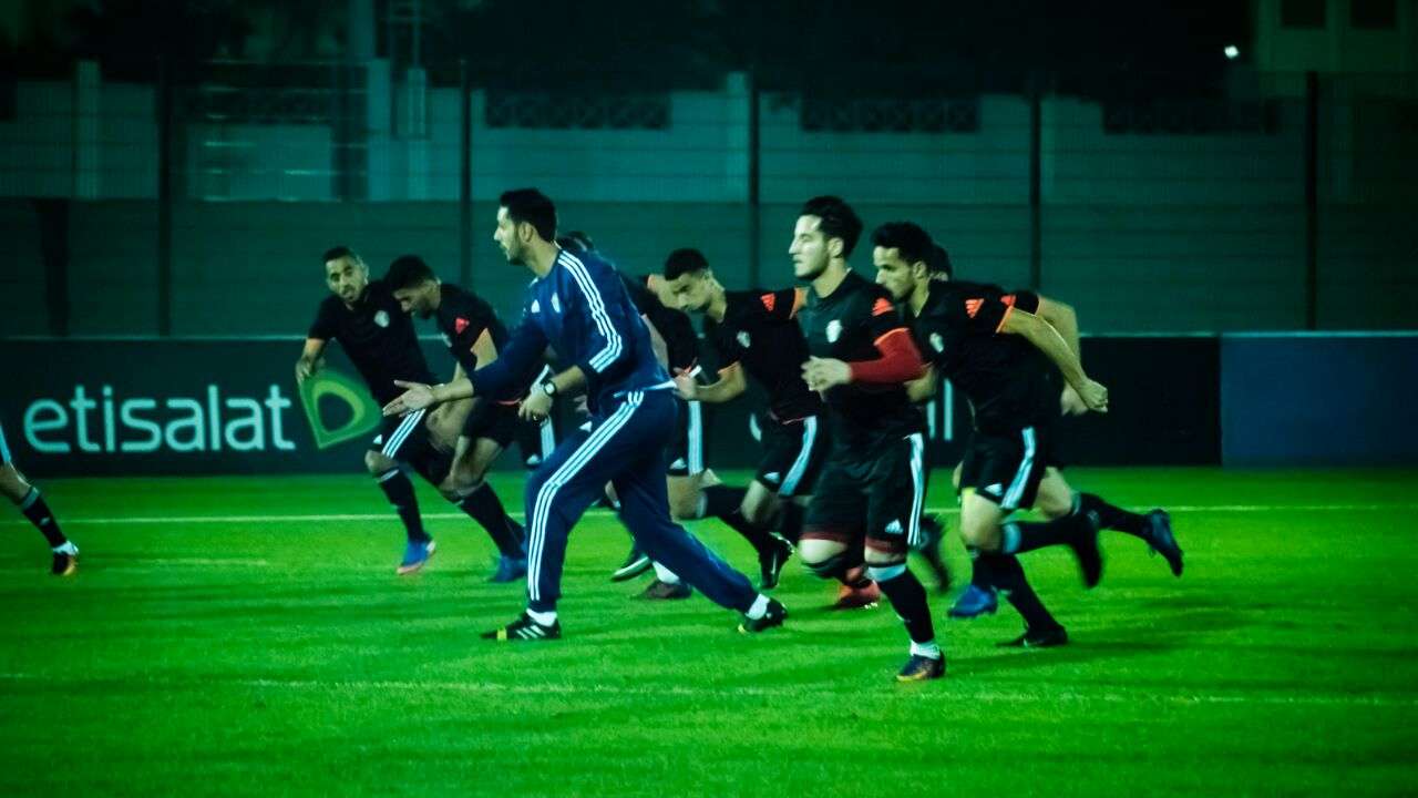 من تدريبات المنتخب الاردني 