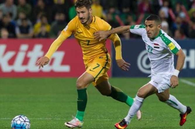 المنتخب العراقي أمام أستراليا