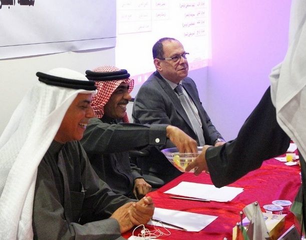 جانب من مراسم القرعة