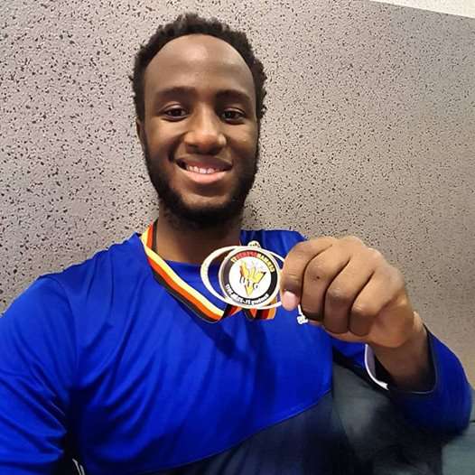 ياسين الطرابلسي المتوج بالذهب في المانيا