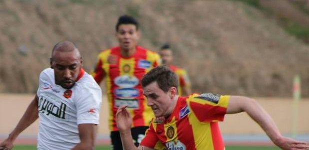 جانب من لقاء الترجي ونهضة بركان