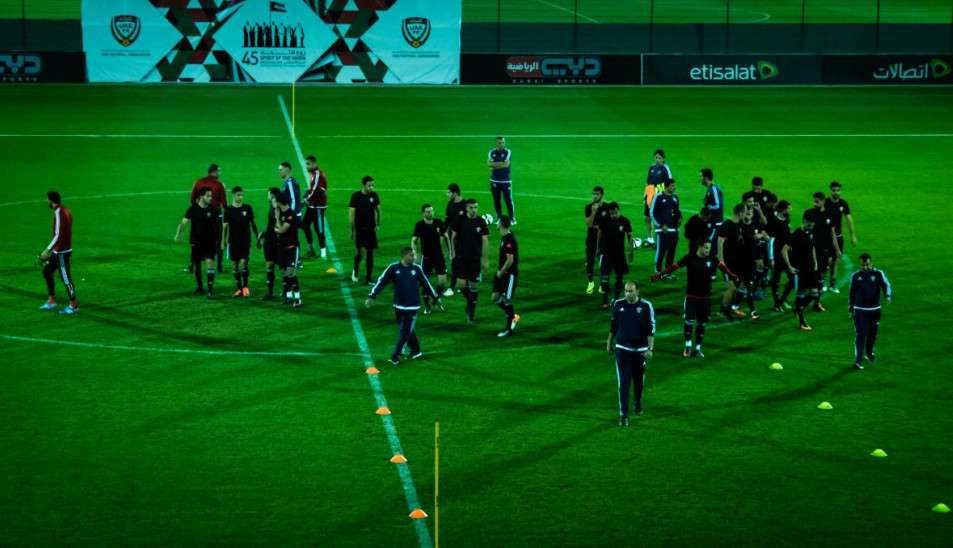 من تدريبات المنتخب الأردني اليوم 