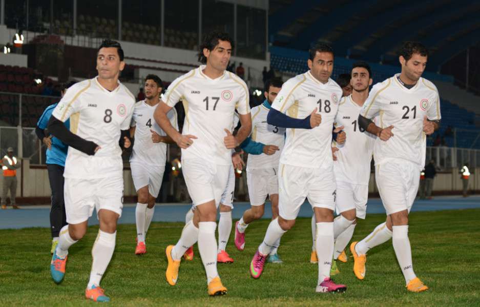 جانب من إستعدادات المنتخب العراقي