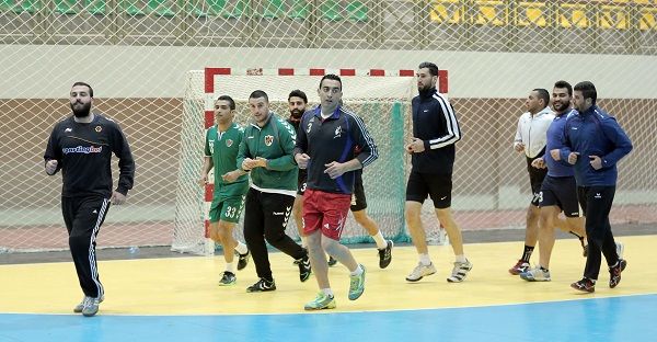 من تدريبات المنتخب الأردني