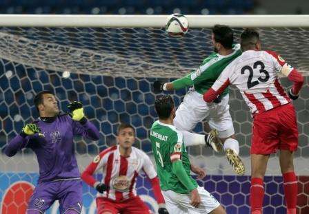 جانب من مباراة سابقة للوحدات