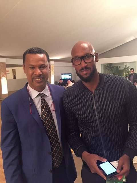 الأسعد الشابي مع نيكولاس أنيلكا