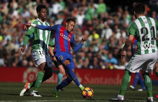 لقطة من المباراة 