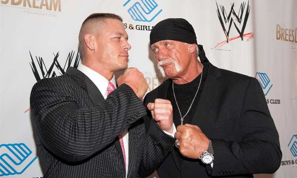 هالك هوجان وجون سينا 