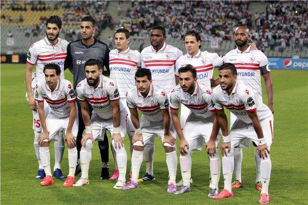 صورة أرشيفية للاعبي الزمالك