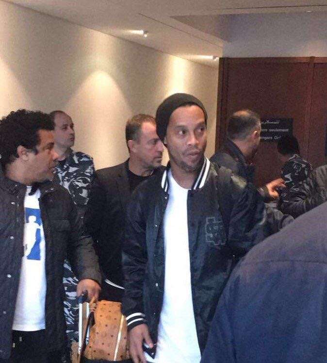 رونالدينيو فى لبنان