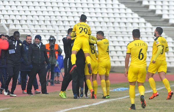 فرحة لاعبي العهد