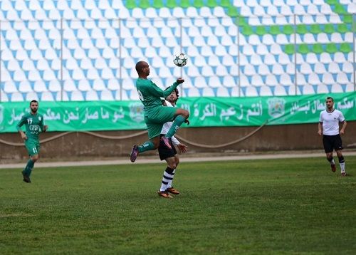 من مباراة الأنصار مع طرابلس