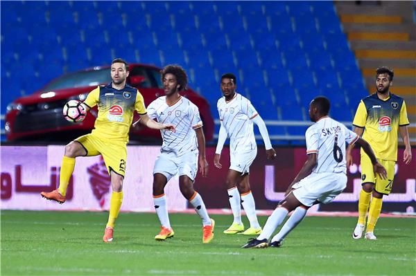 جانب من المباراة