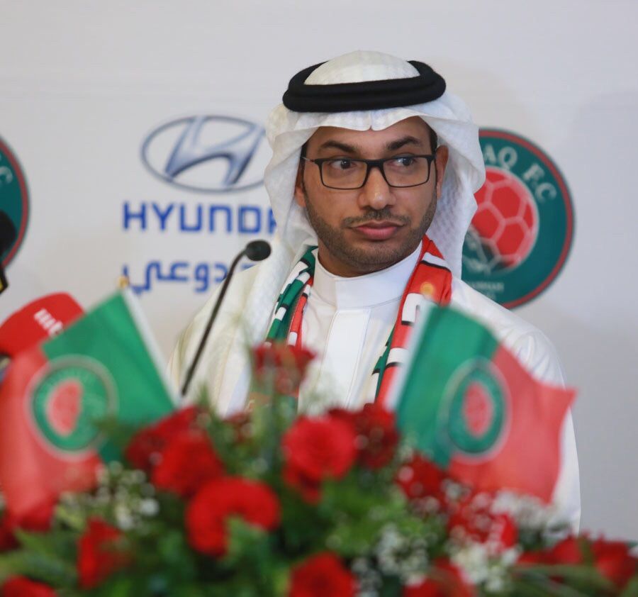 خالد الدبل رئيس النادى