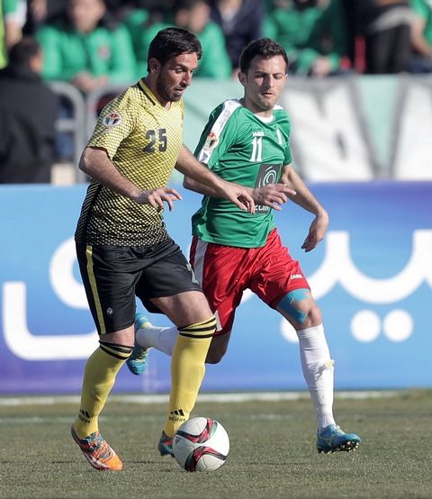 من لقاء الوحدات والحسين إربد