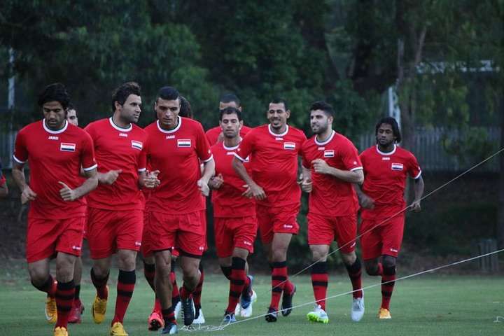 لاعبو منتخب العراق