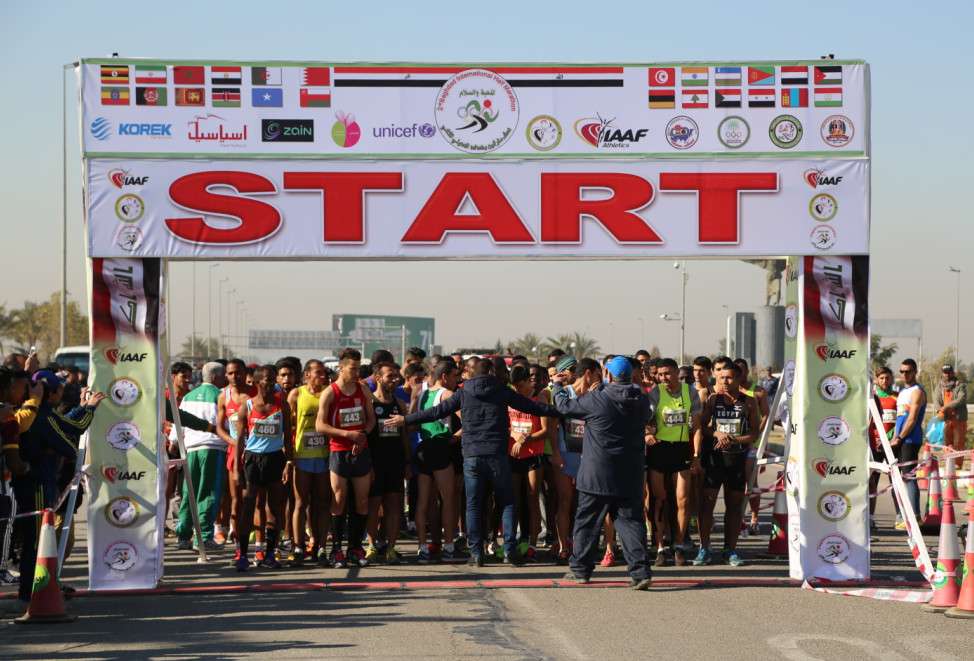 جانب من السباق