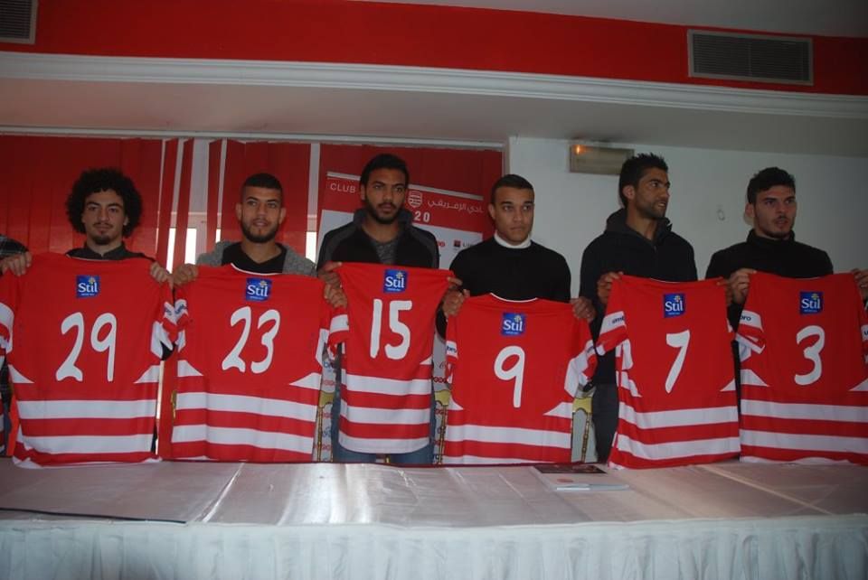 من المؤتمر الصحفي للإفريقي