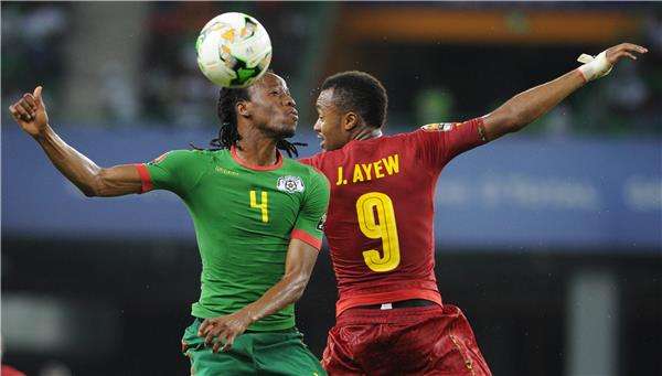 من مباراة غانا وبوركينا فاسو
