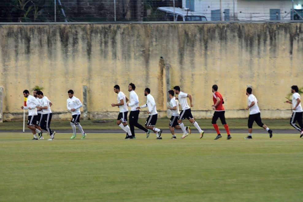 حجازي في التدريبات