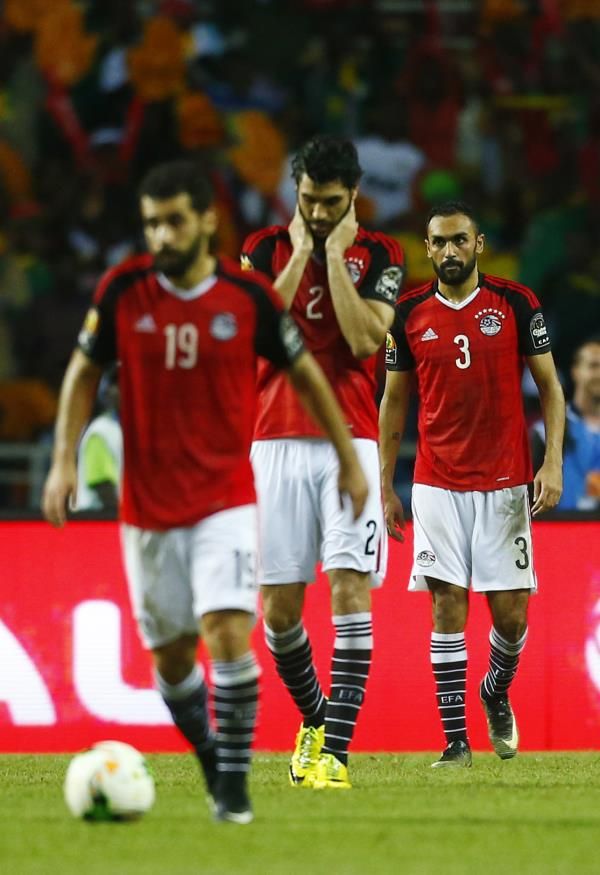 لاعبو منتخب مصر