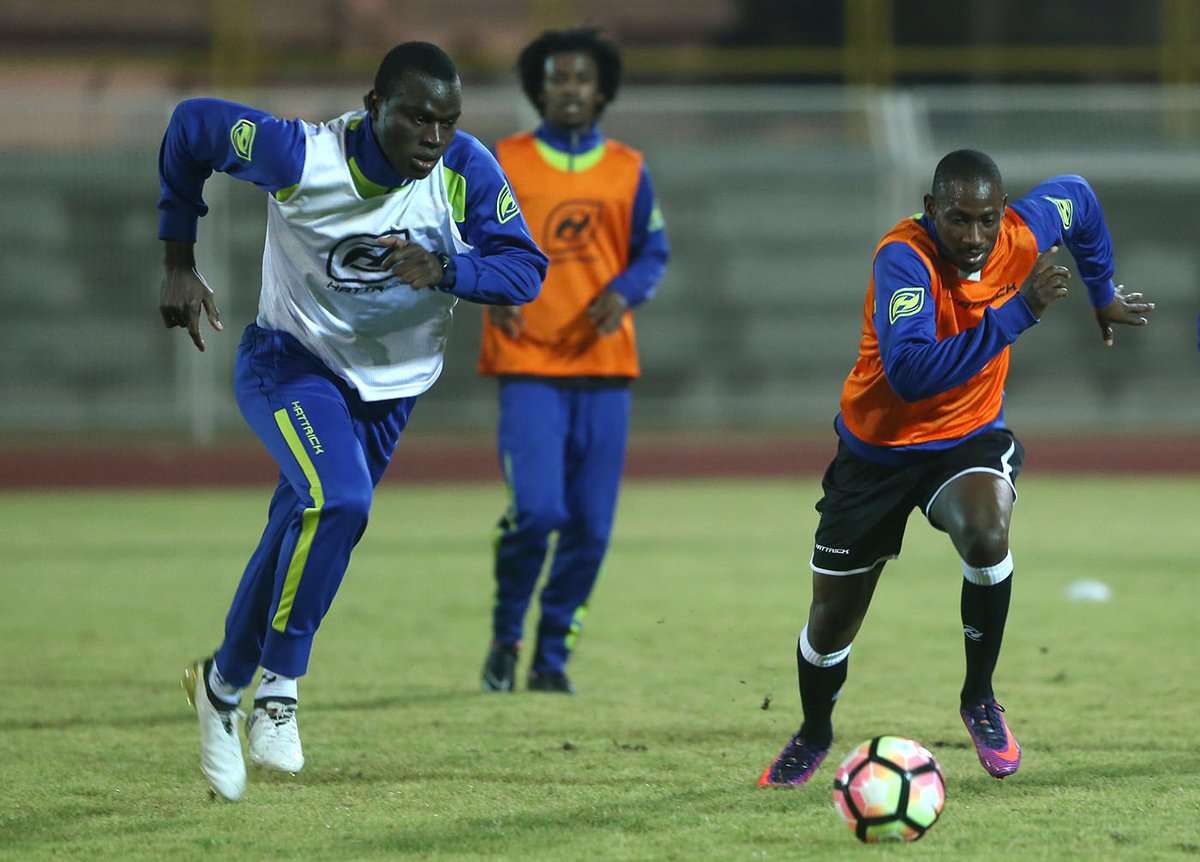 الموريتاني إسماعيل دياكيتي في التدريبات