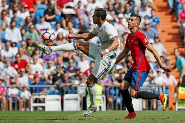 كريستيانو رونالدو في مواجهة ريال مدريد أمام أوساسونا